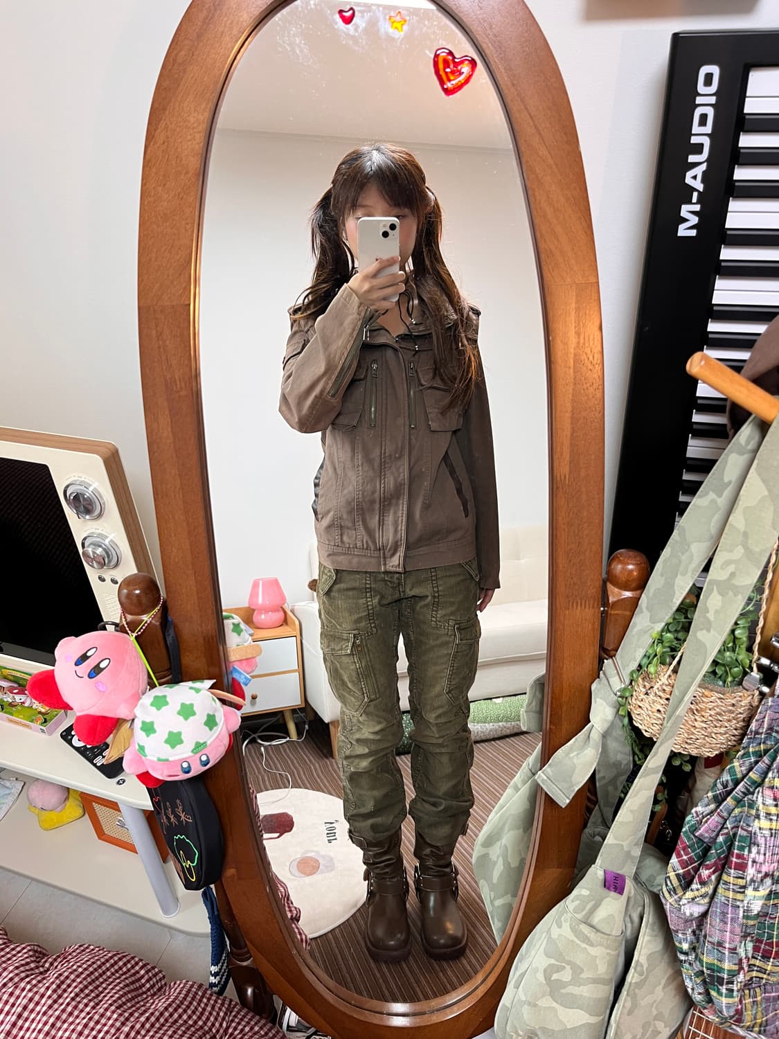 백넘버 코듀로이 카고 팬츠 상품이미지1