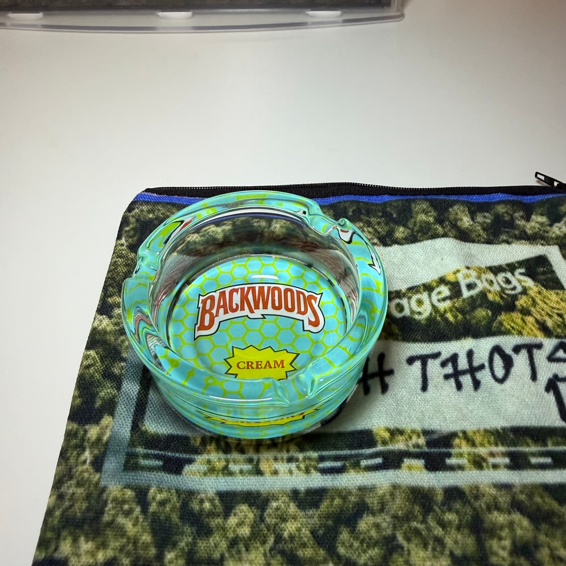 Backwoods 백우드 로고 애쉬트레이 재떨이 민트 상품이미지4