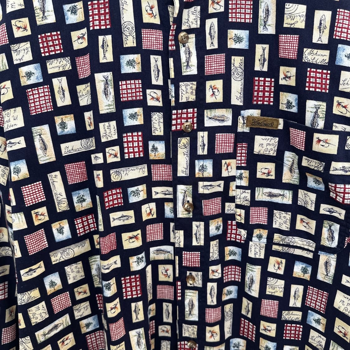 빈티지 울리치 아웃도어 낚시 자켓형 셔츠 - 남성 M 사이즈  상품이미지4