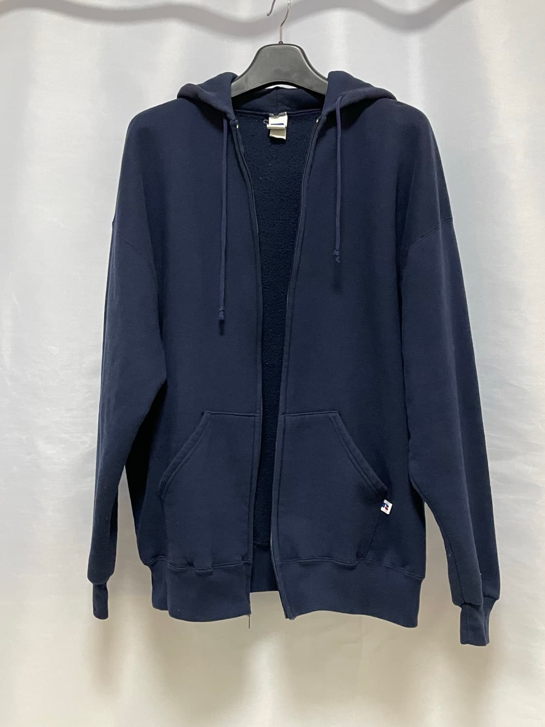 [D.O Vtg] 90s 러셀 50/50 후드 집업 네이비(XXL) 상품이미지5