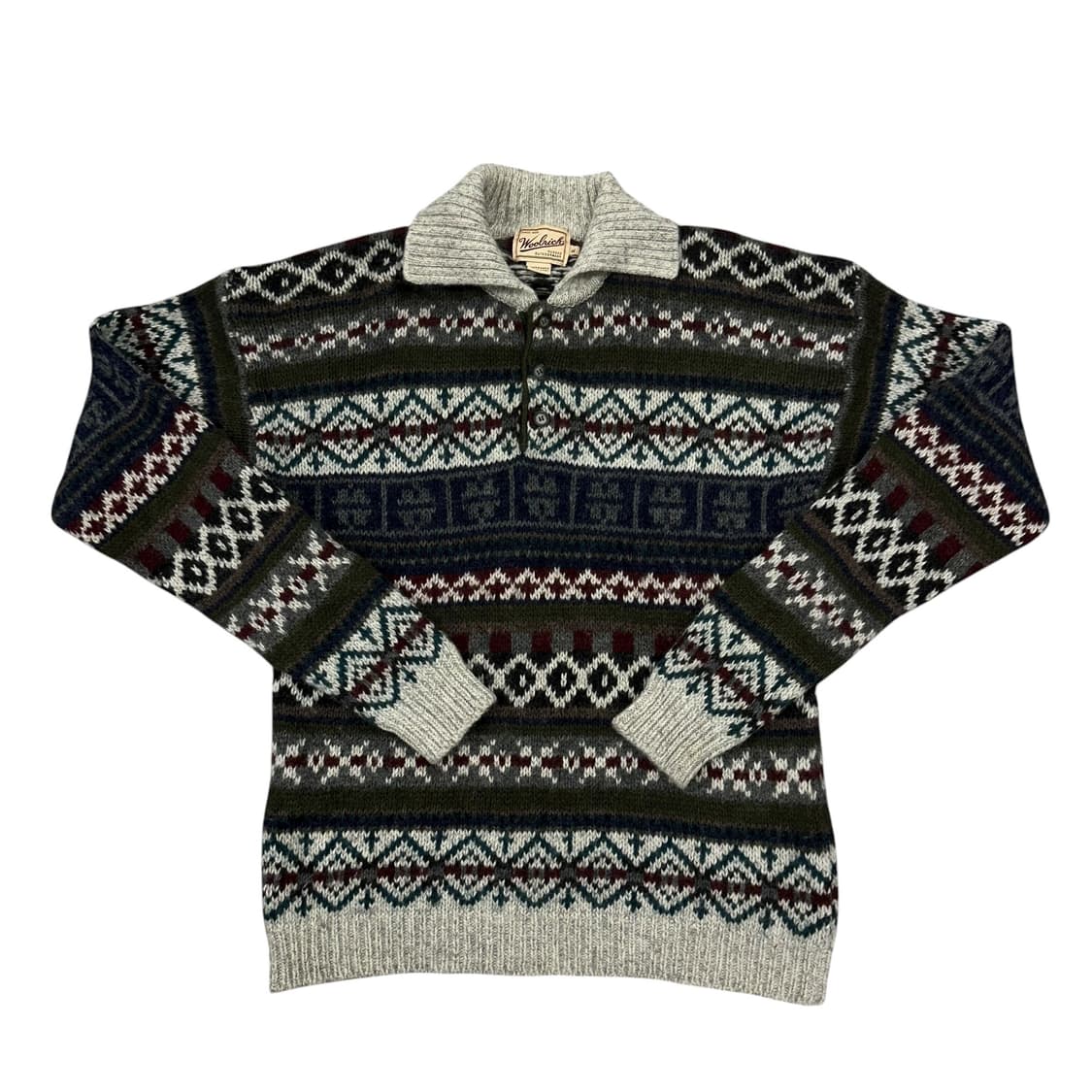 울리치 페어아일 패턴 니트 상품이미지1