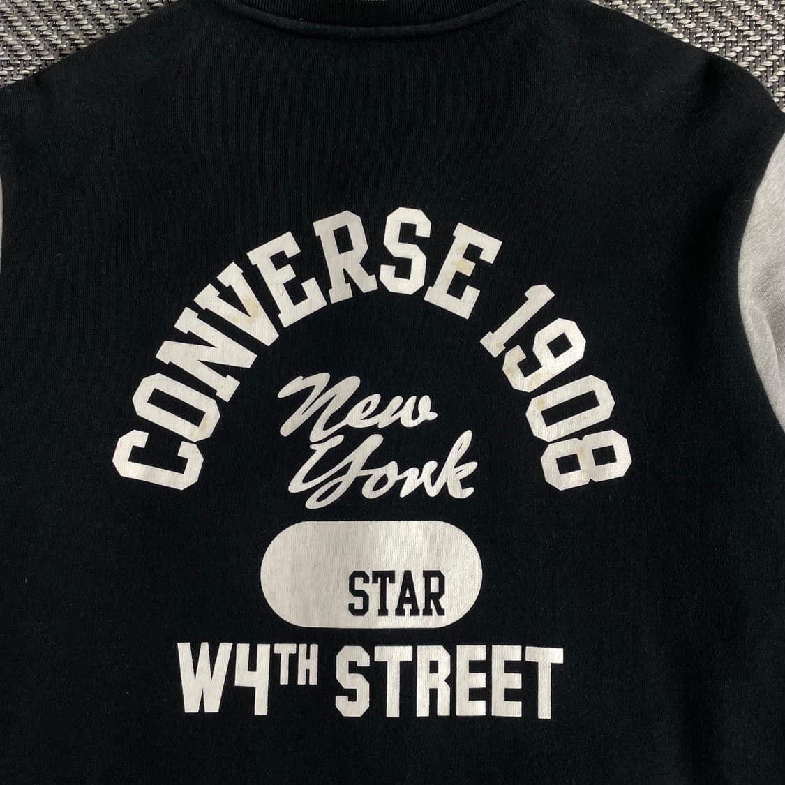 00s 컨버스 빅로고 올드스쿨 스웻 바시티 자켓y 2880 상품이미지4