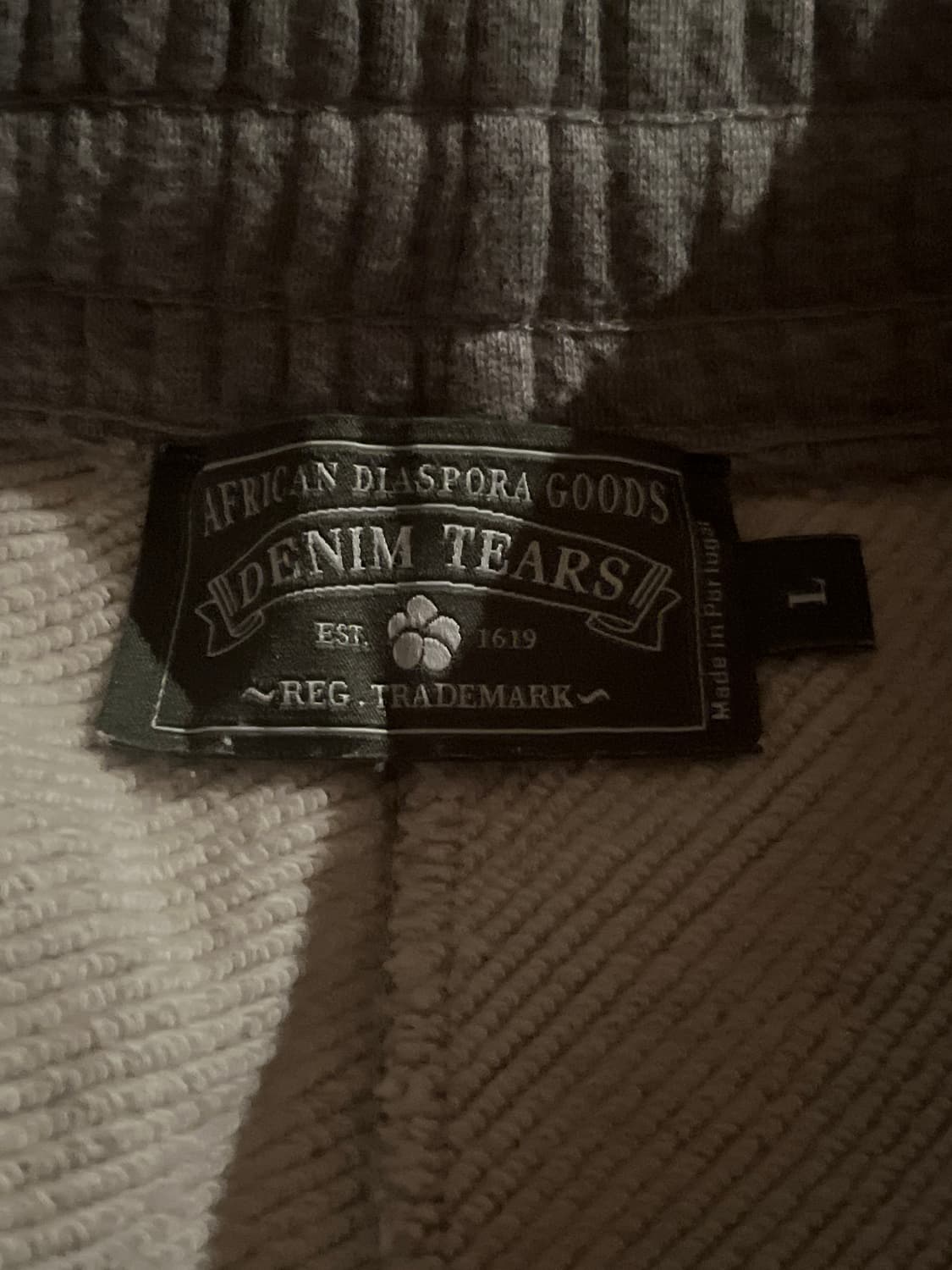 데님 티어스 더 코튼 리쓰 쇼츠 그레이 상품이미지3