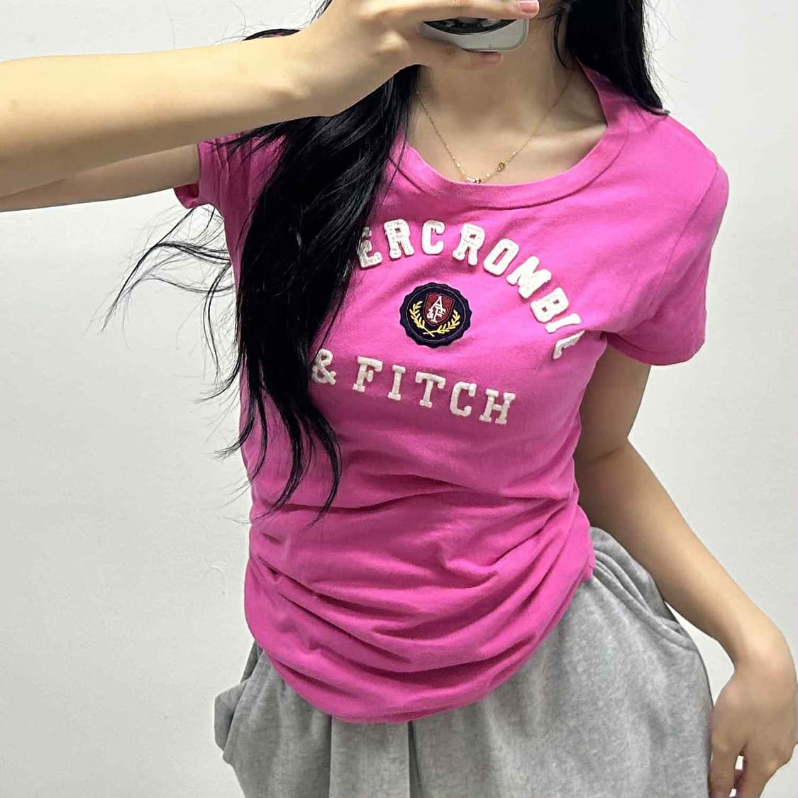아베크롬비 y2k 여리핏 반팔 티셔츠(M) 상품이미지2