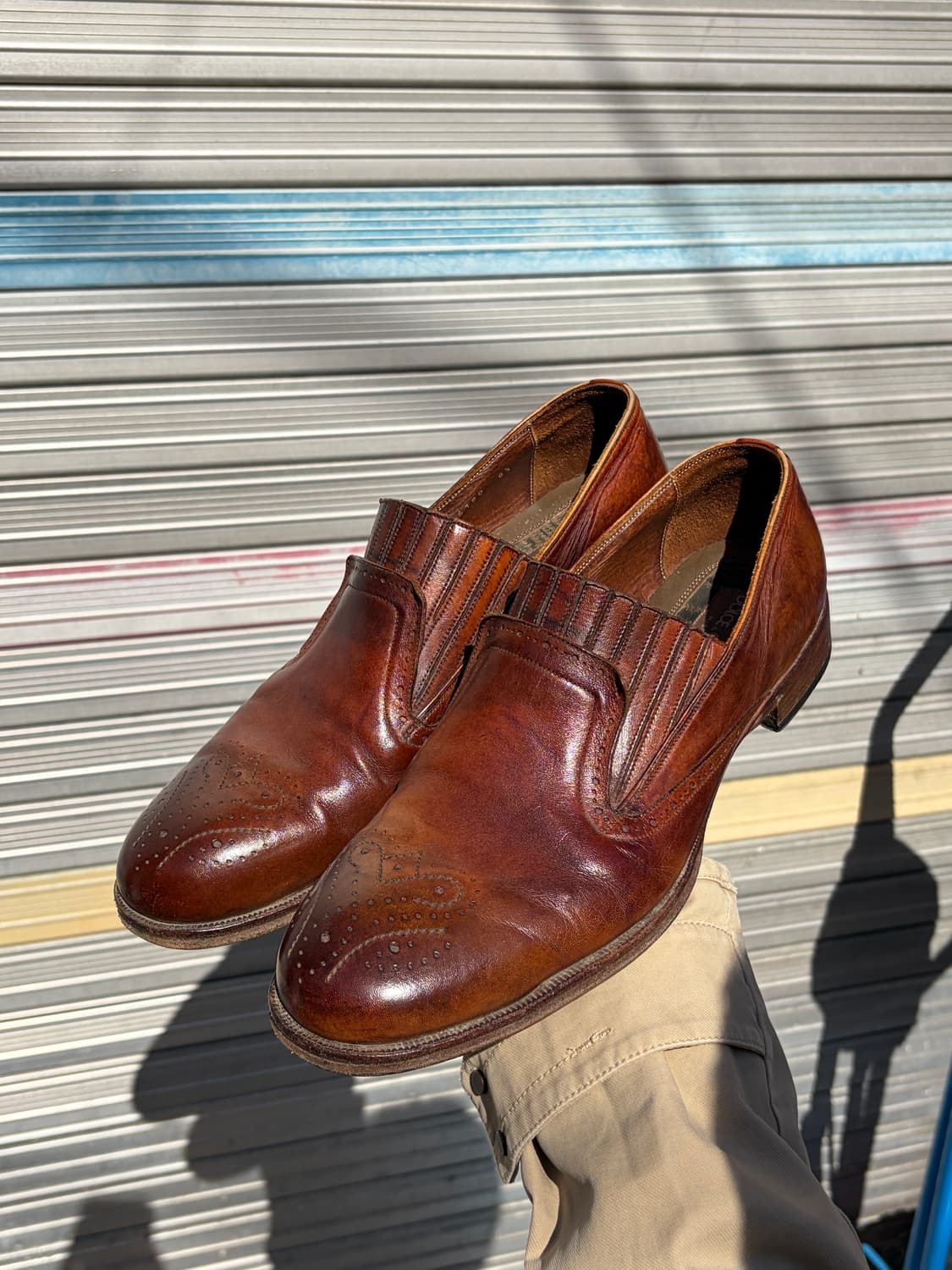 돌체앤가바나 플리츠 윙팁 구두 상품이미지6