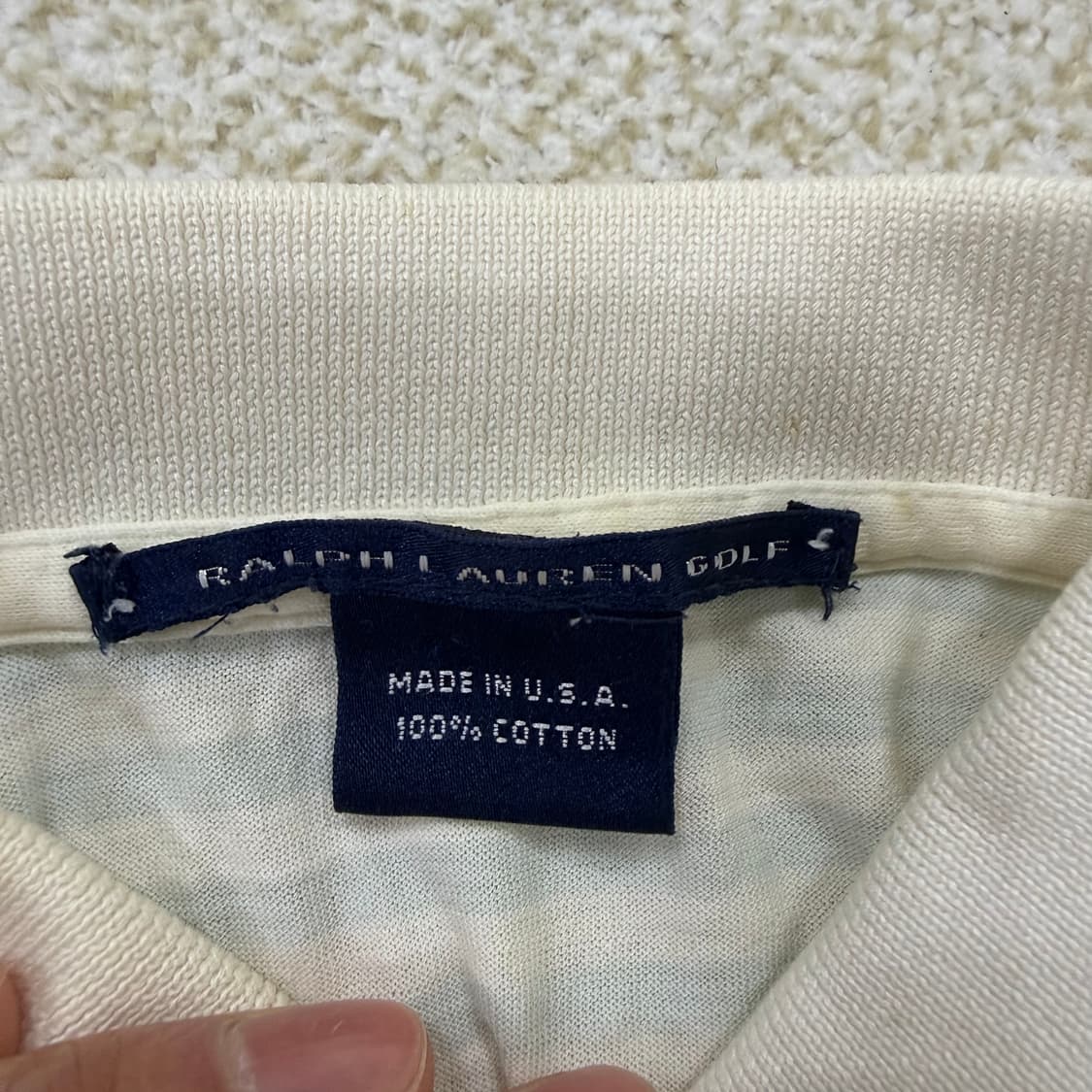 SP 폴로랄프로렌 골프 카라 긴팔티 0128T1 상품이미지4