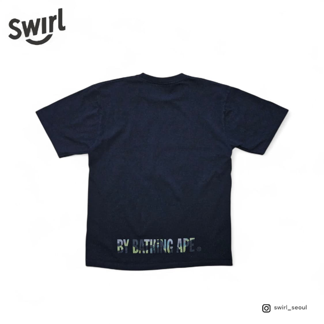 BAPE 글리터 카모 고릴라헤드 티셔츠 상품이미지3