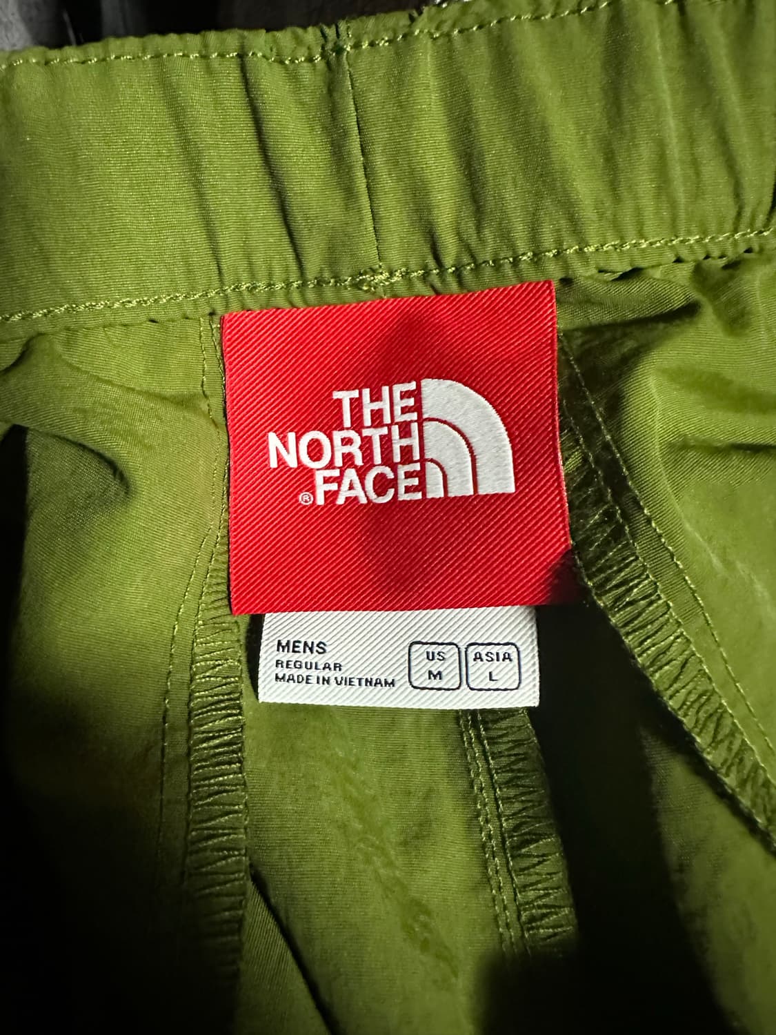 노스페이스 TNF 레드박스 나일론 벨티드 팬츠 카키 m 상품이미지4