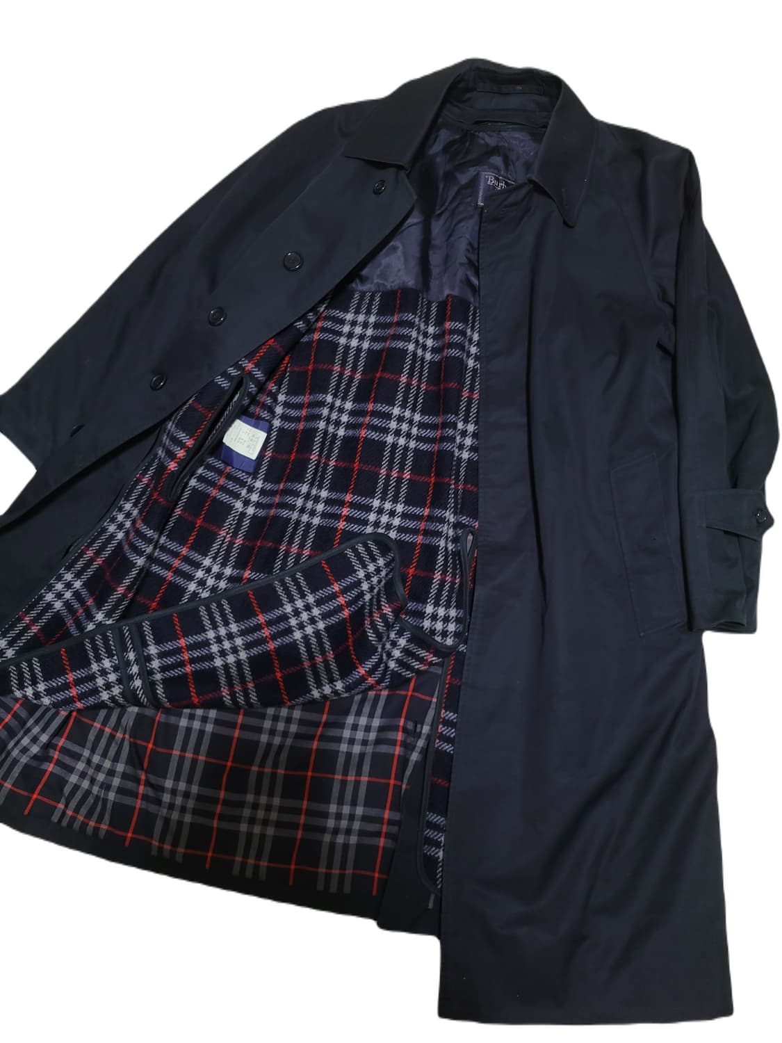 [백화점 정품] 빈티지 버버리 발마칸 트렌치 코트 상품이미지1