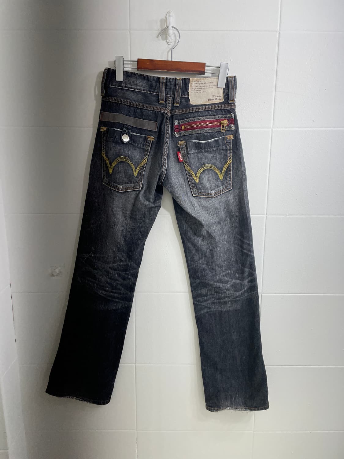 에드윈 펑크 오리엔탈 블랙 시크 코디 세트 상품이미지10