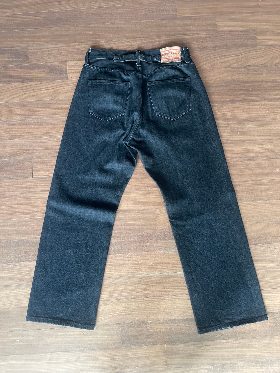 아웃스탠딩 30S 데님팬츠 블랙 32 상품이미지2