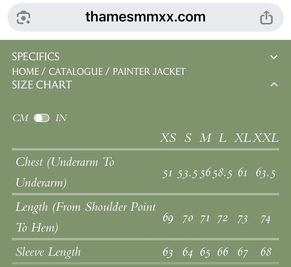 THAMES MMXX 페인터 자켓 그린 L 상품이미지9