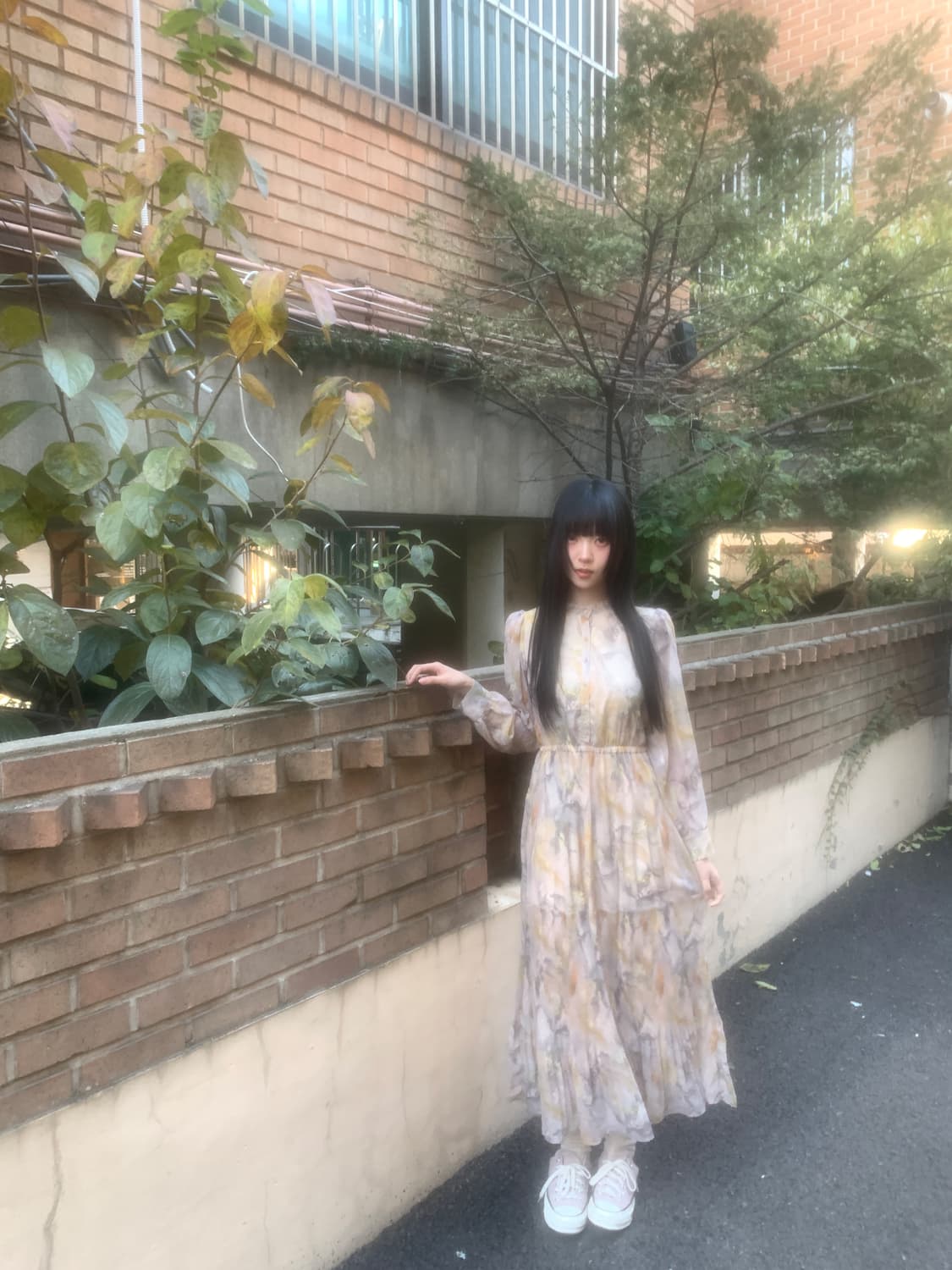 Lydia Flower Shirts Dress 상품이미지5