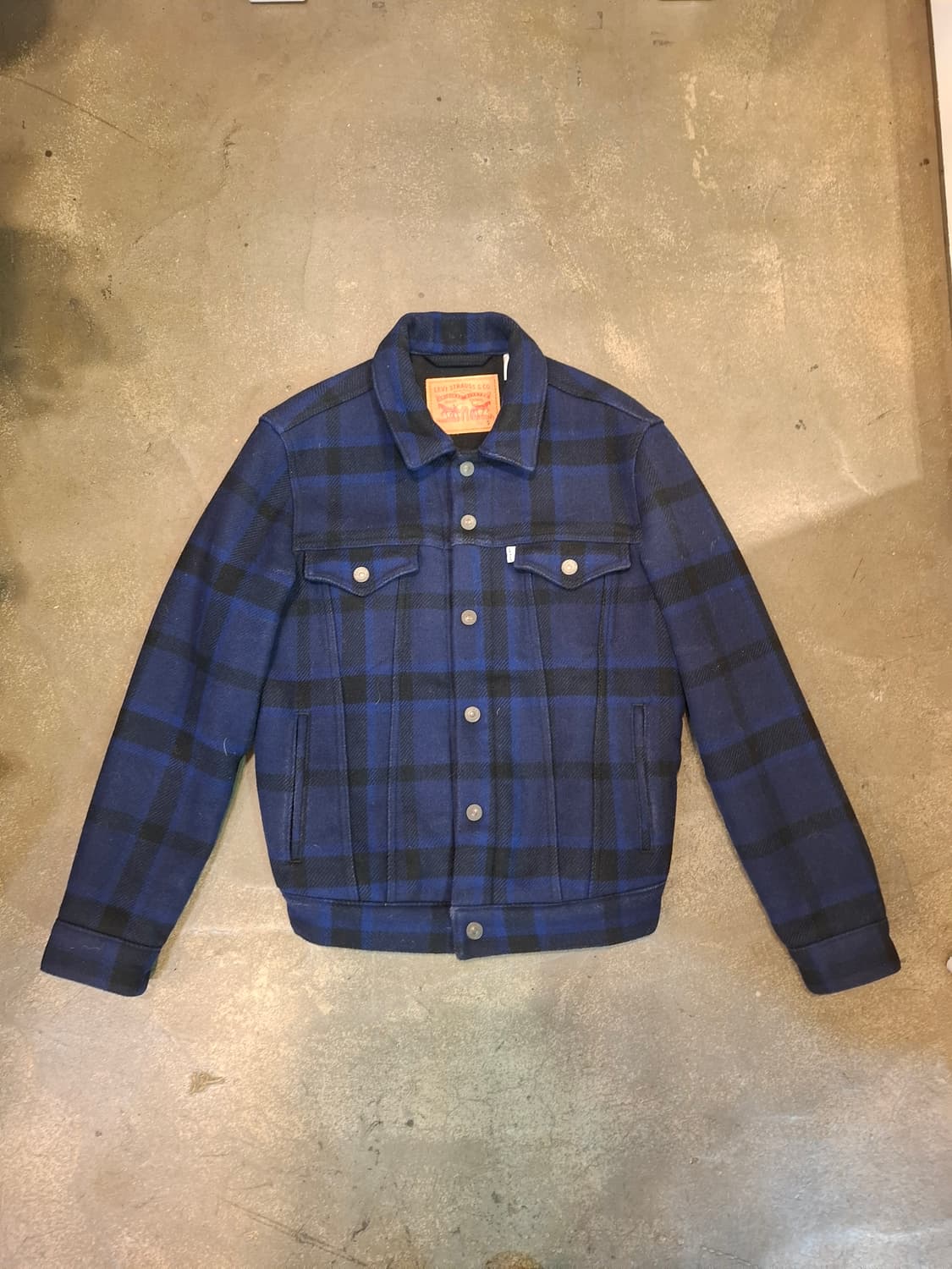 리바이스 헤비 타탄체크 자켓 상품이미지1