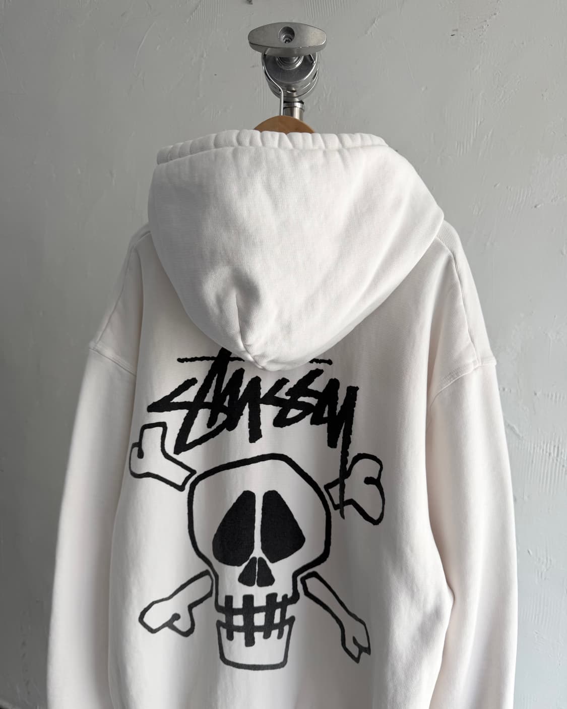 Stussy 스투시 스컬 & 본즈 피그먼트 다이드 후드 상품이미지8