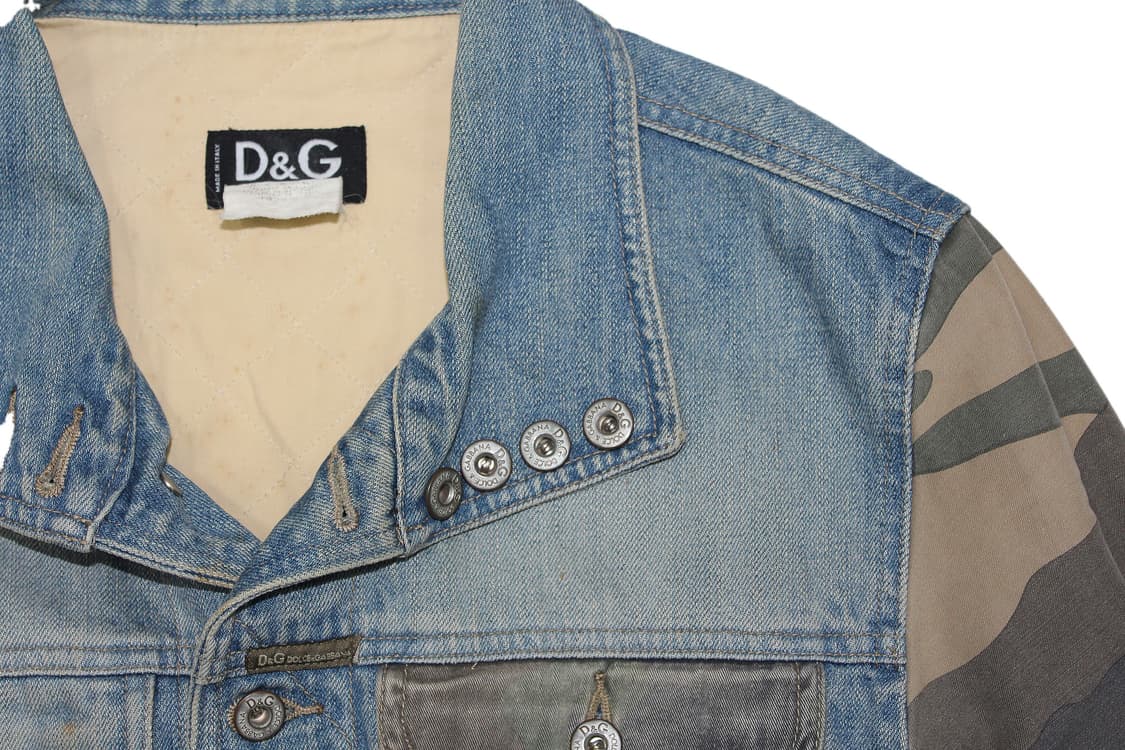 Dolce&Gabbana 2003 A/W 2WAY Denim Jacket 상품이미지6