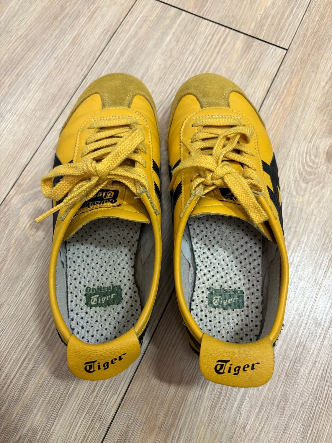 오니츠카 타이거 멕시코 66 옐로우 블랙 240 상품이미지3