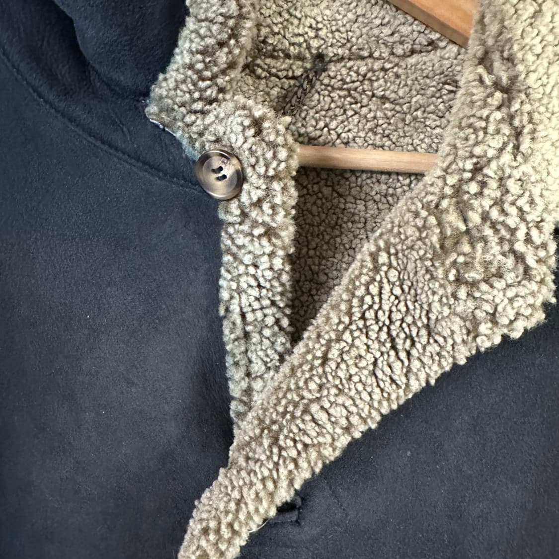 롱기 이탈리아 롱 무스탕 상품이미지2