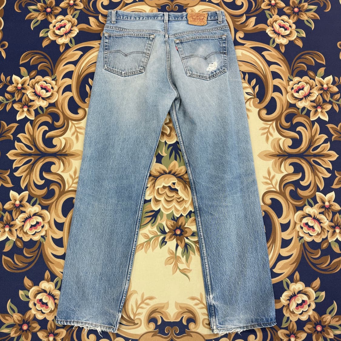 (34)90s리바이스Levis501데미지 데님팬츠(made in usa) 상품이미지5