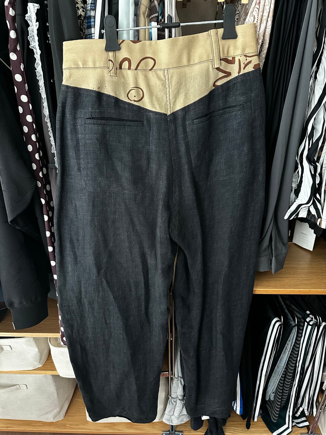 오픈와이와이 린넨 와이드 팬츠 상품이미지4