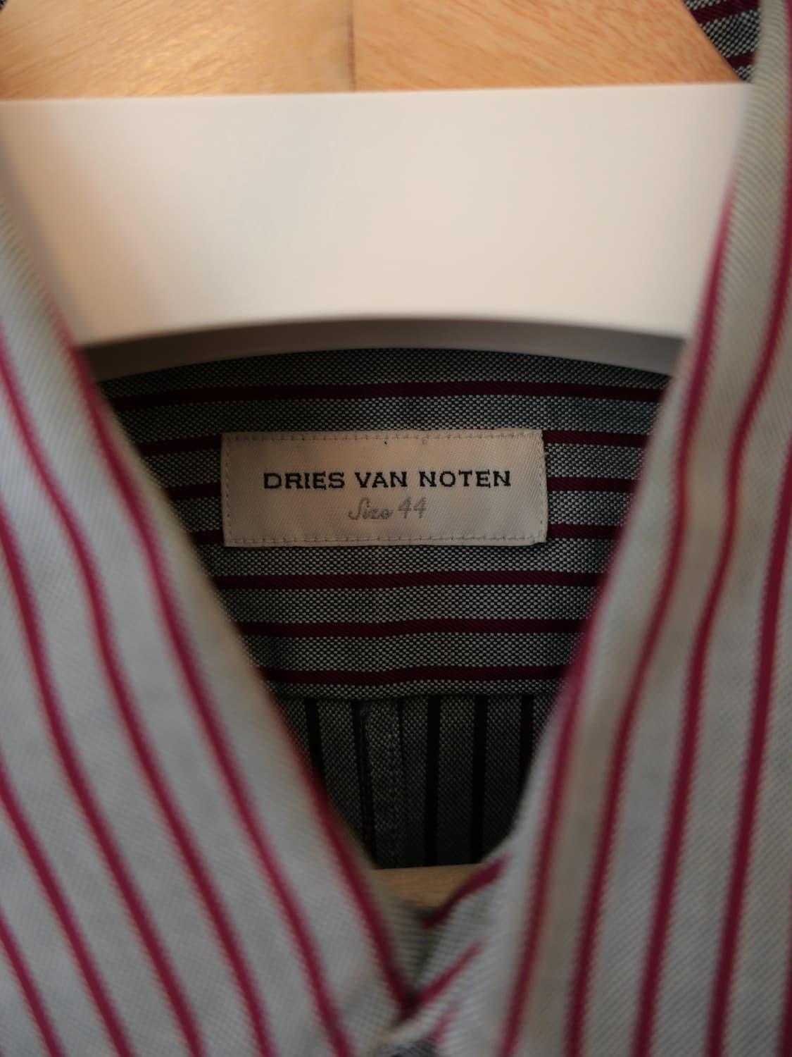 드리스 반 노튼 스트라이프 셔츠 상품이미지4
