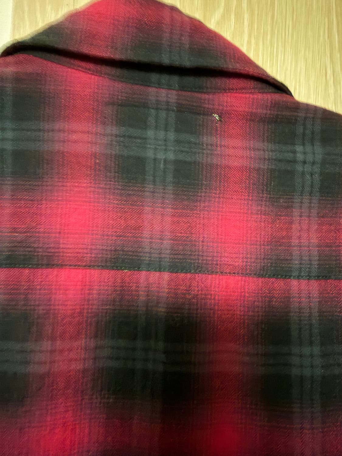 생로랑 체크셔츠 S 상품이미지8