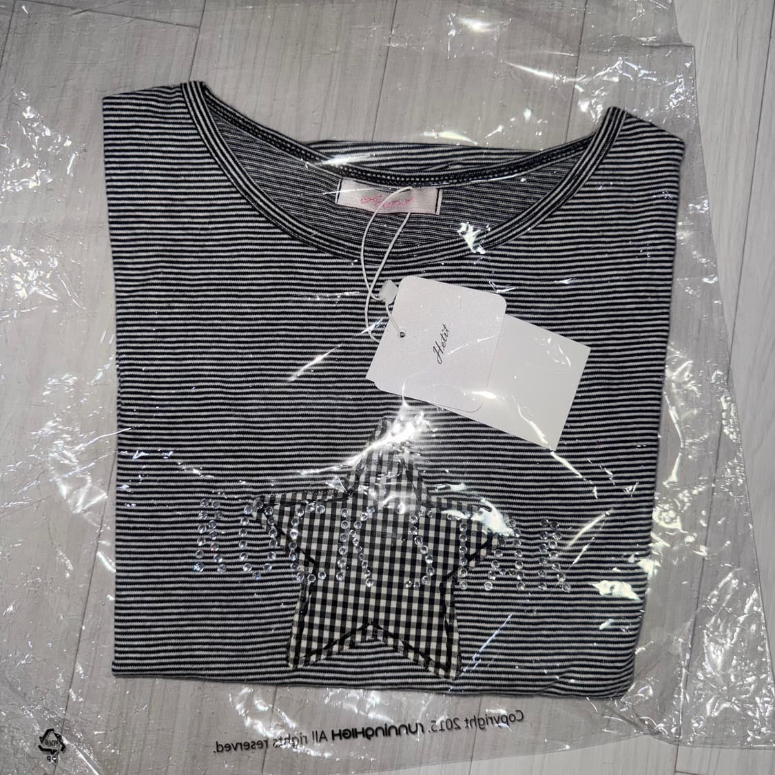 새상품) 헤티 락스타 티셔츠 os 상품이미지2