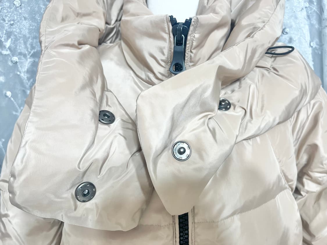 ((조건부덤)) 러블리한 오리털패딩 m사이즈/프릴장식/상태최상 상품이미지5