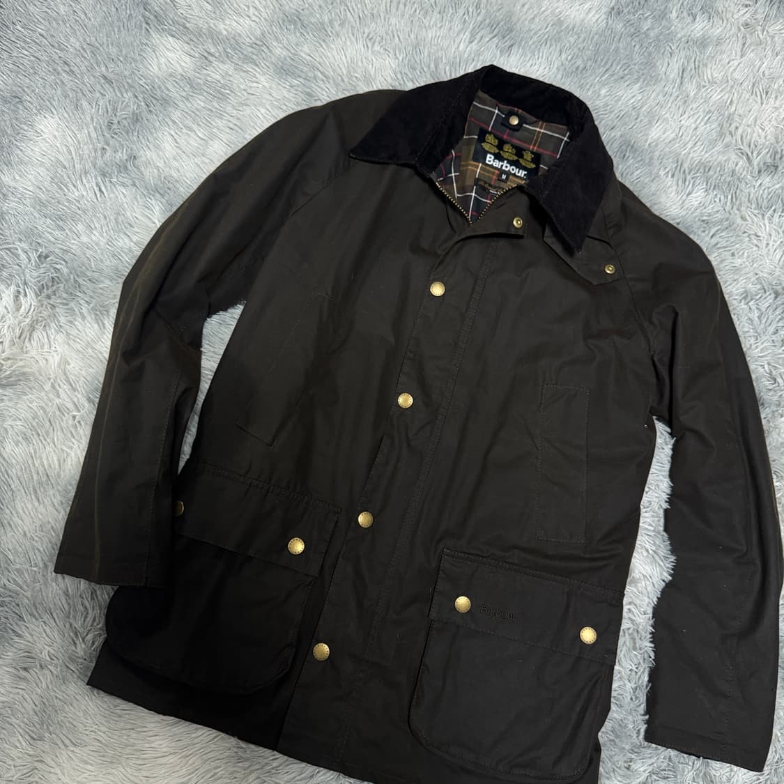 바버 애쉬비 왁스자켓 남성 M사이즈 상품이미지6