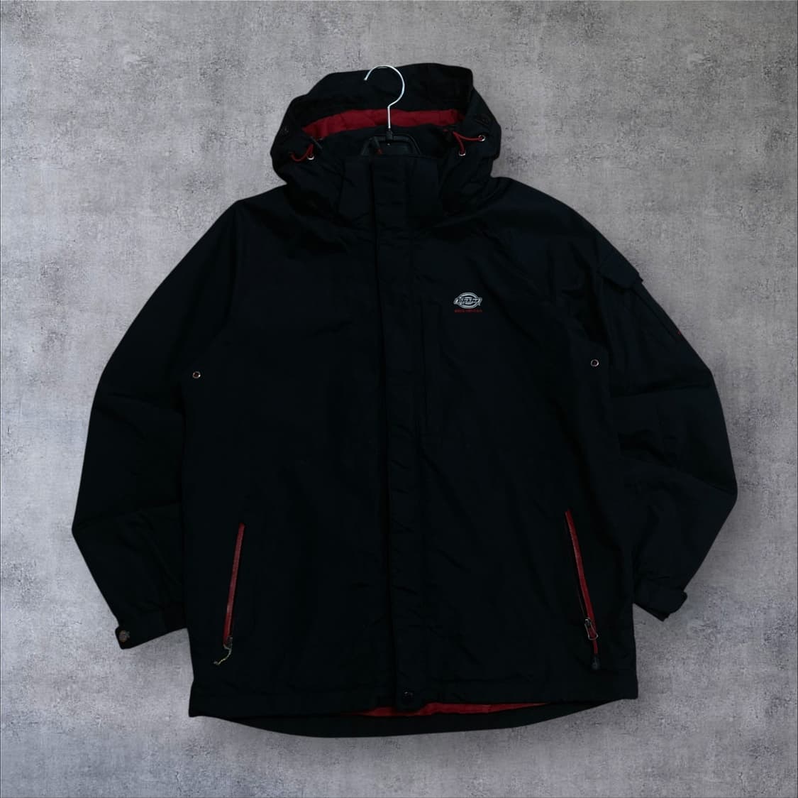 디키즈 스몰 로고 블랙 바람막이 상품이미지1