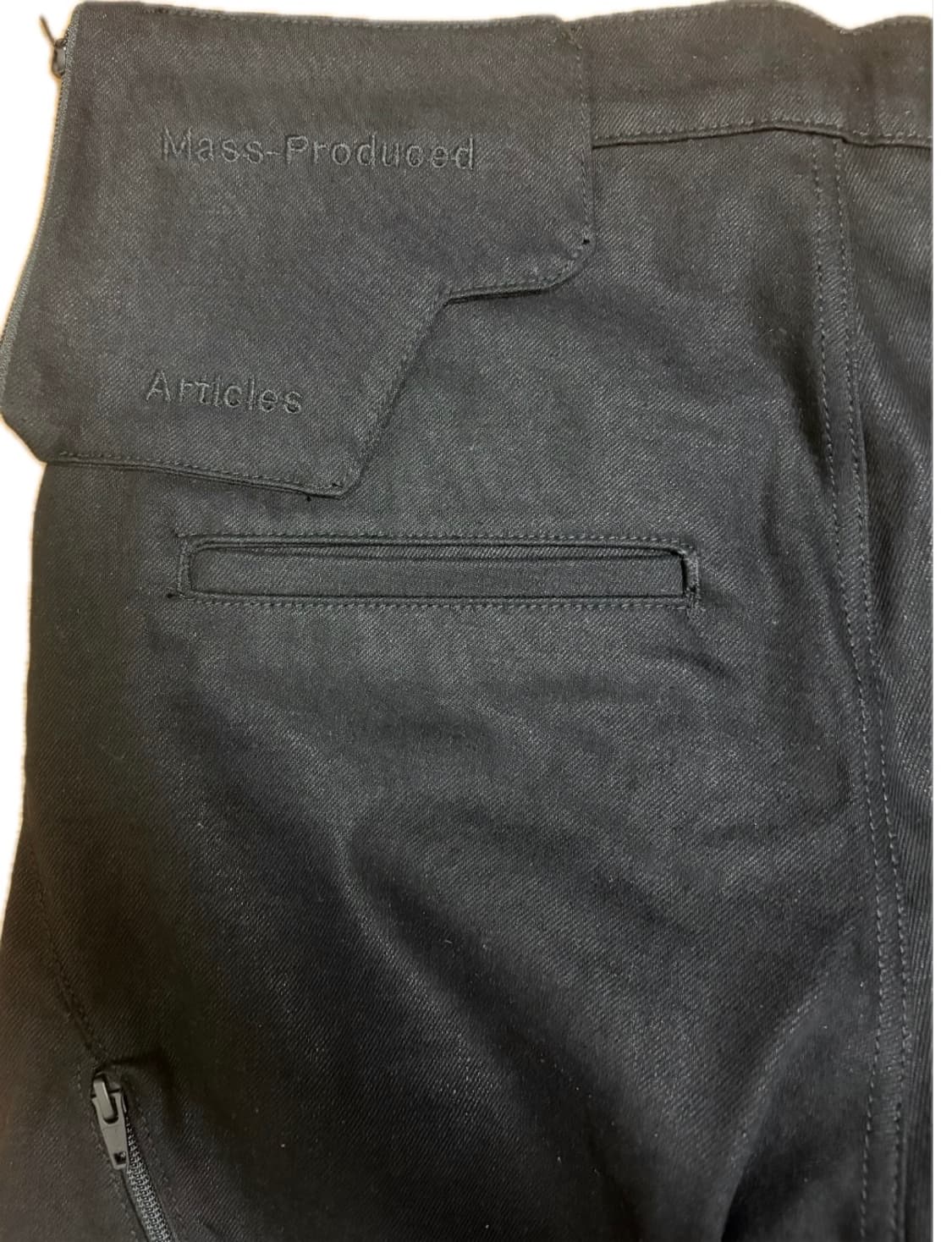 플라스틱 프로덕트 MPa WALLET RAW DENIM PANTS 상품이미지4