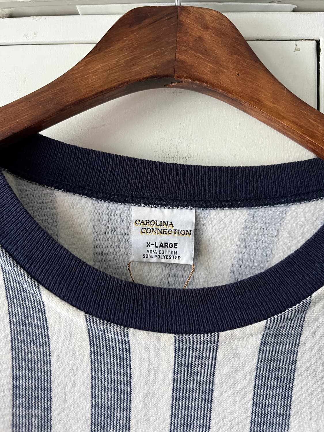 [XL]90's Made in USA NAVAL 아카데미 스웻셔츠 상품이미지2