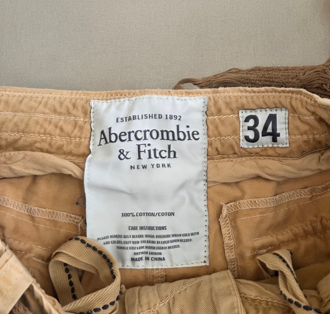 Abercrombie & Fitch 아베크롬비 y2k 빈티지 카고 반바지 상품이미지3