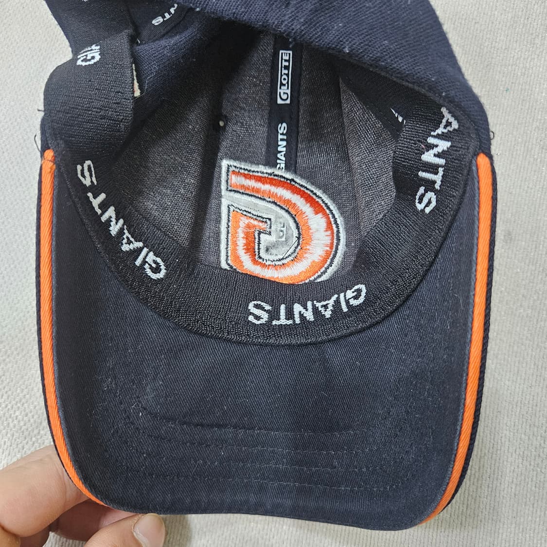 S-M 롯데자이언츠 벨크로 캡 0401Y 상품이미지5