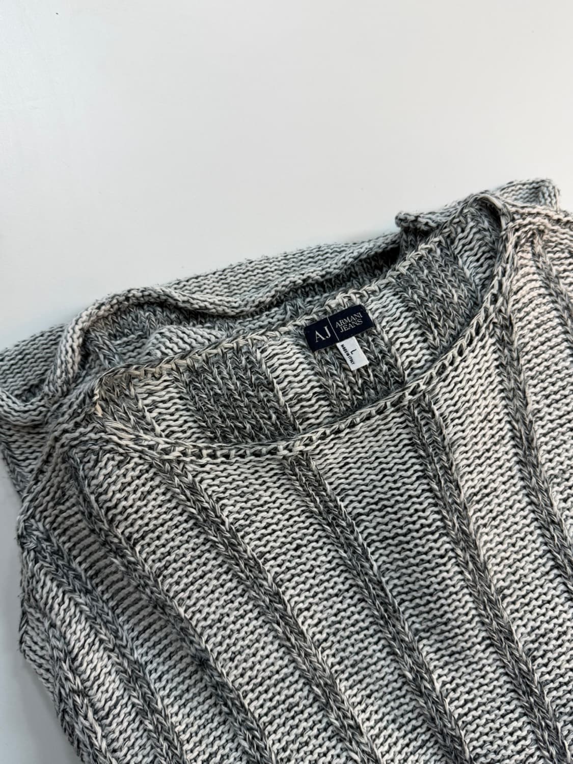아르마니 진스 스트라이프 니트  상품이미지1