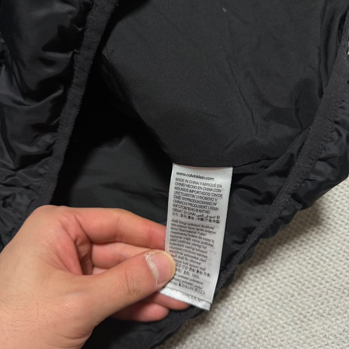 캘빈 클라인 진스 경량패딩 자켓 상품이미지3