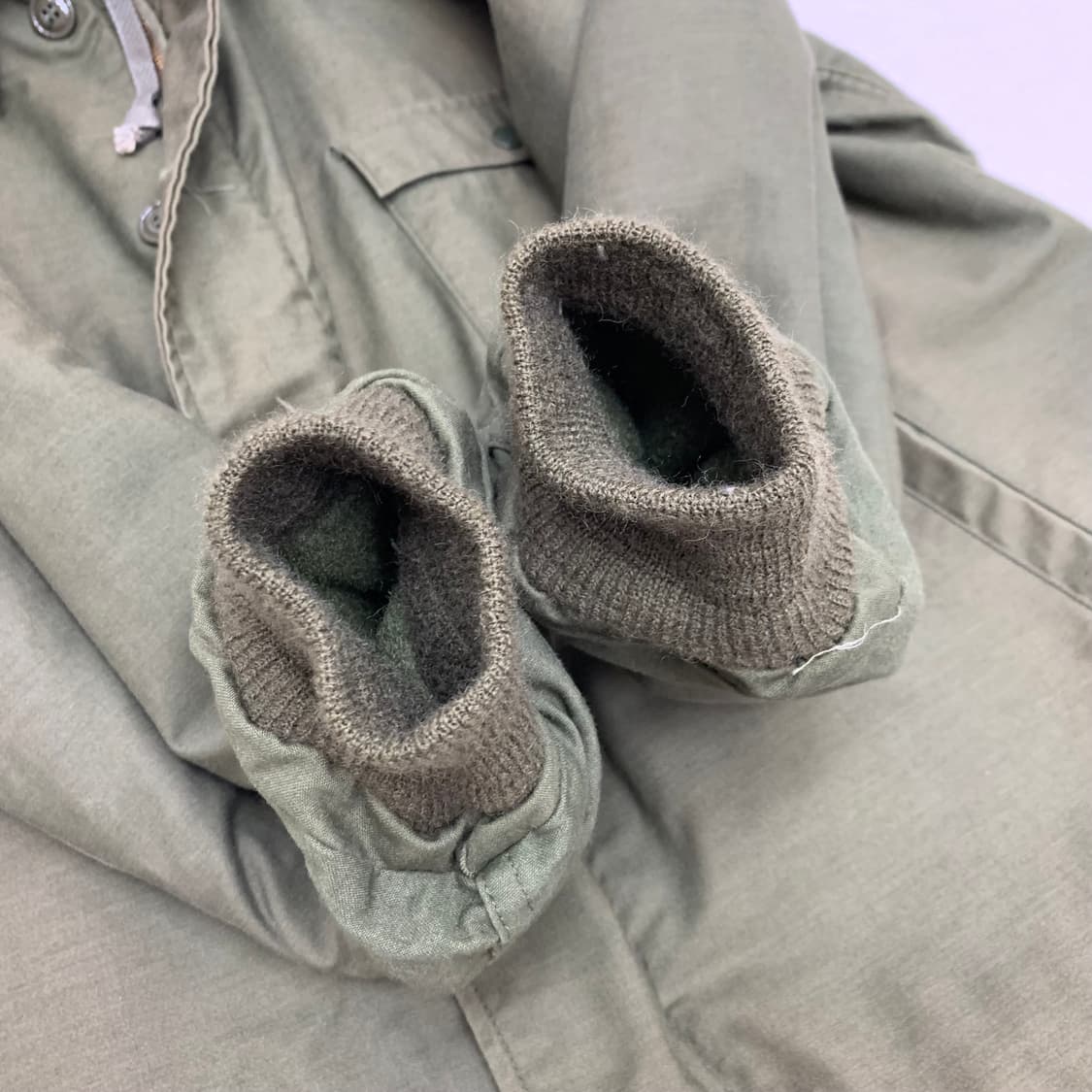 80s 오리지널 미해군 A-2 덱자켓(XL) 밀리터리 미군 상품이미지8