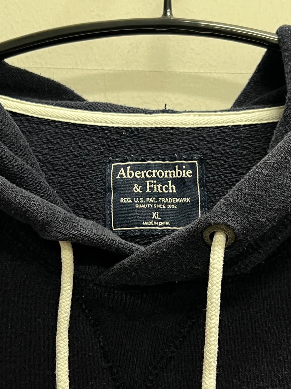 아베크롬비 패치로고 후드 티 다크네이비 상품이미지4