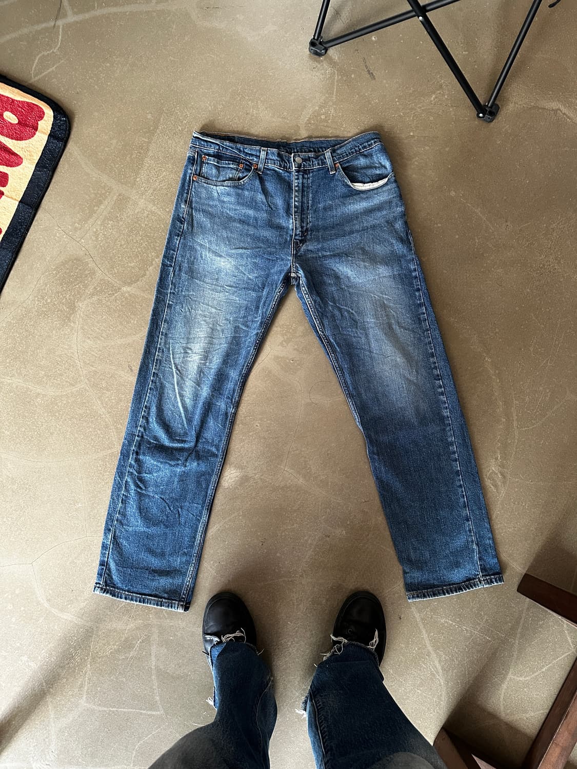 Levis 리바이스 505 레귤러 핏 데님 팬츠 w36 상품이미지3
