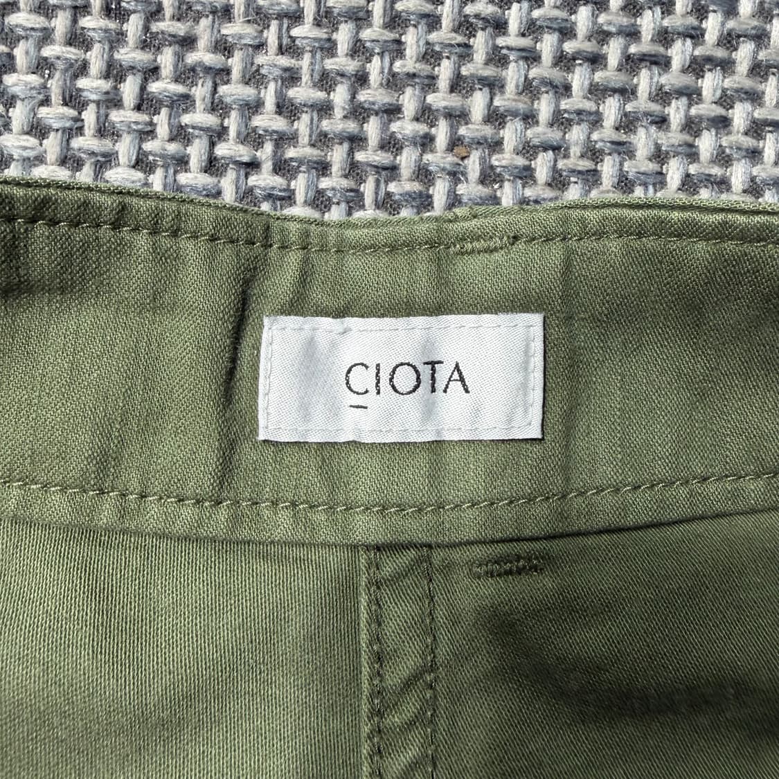 CIOTA 팬츠 올리브 4 상품이미지6