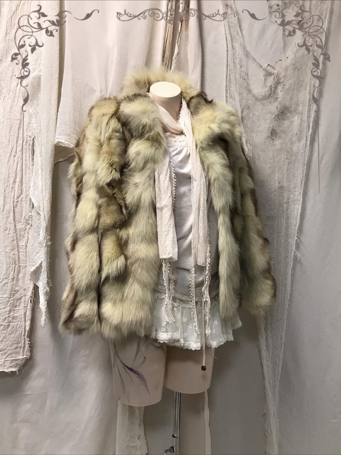 Real Fox Fur jacket 상품이미지1