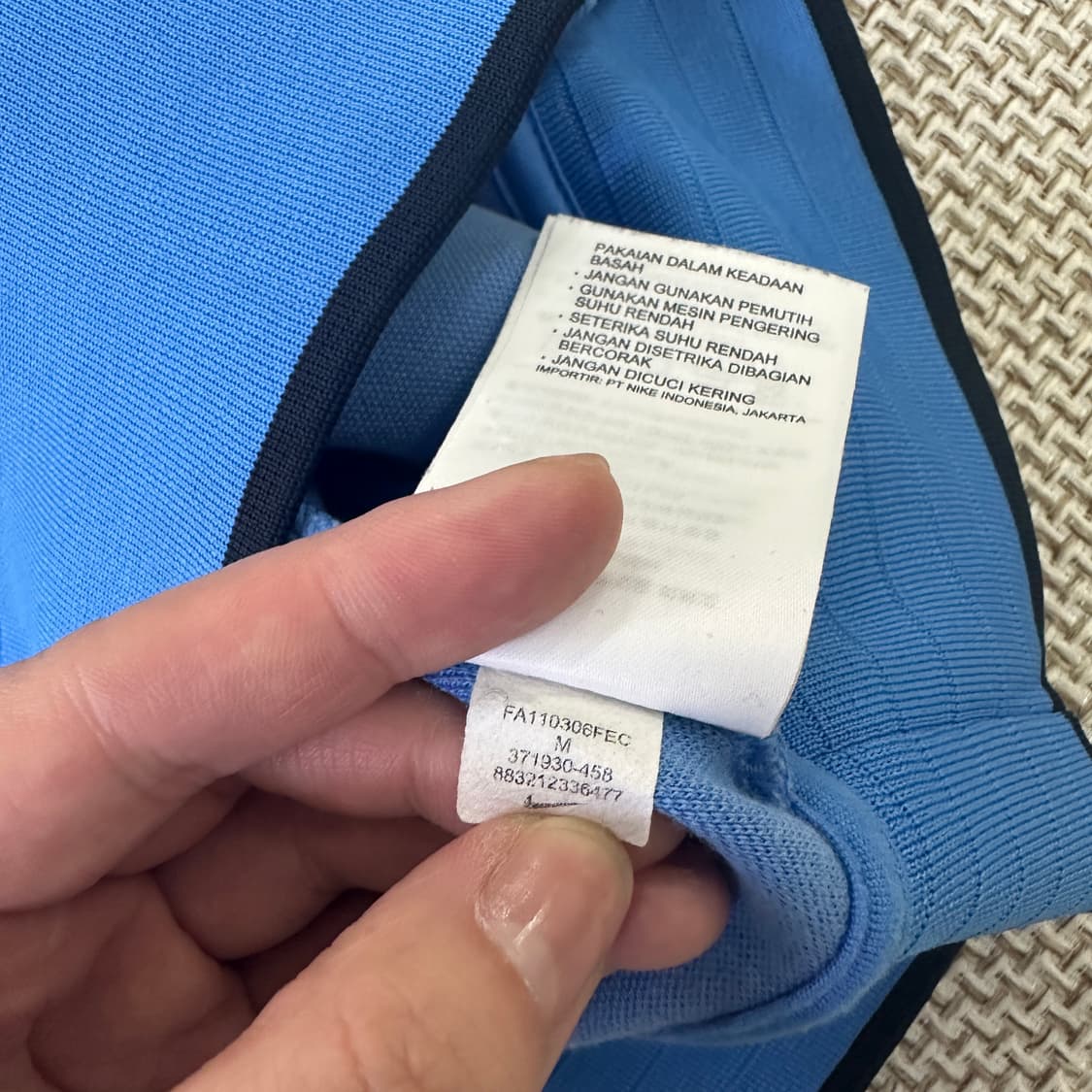 M 나이키 스우시 트랙탑 져지 0410D 상품이미지3