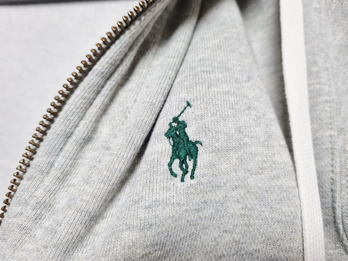 여성 빈티지 폴로 두산 와플후드 기모 후드 집업 자켓 후드티 상품이미지10