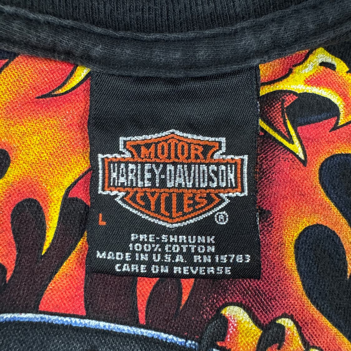 빈티지 90s Harley Davidson 할리데이비슨 피닉스 티셔츠 상품이미지8