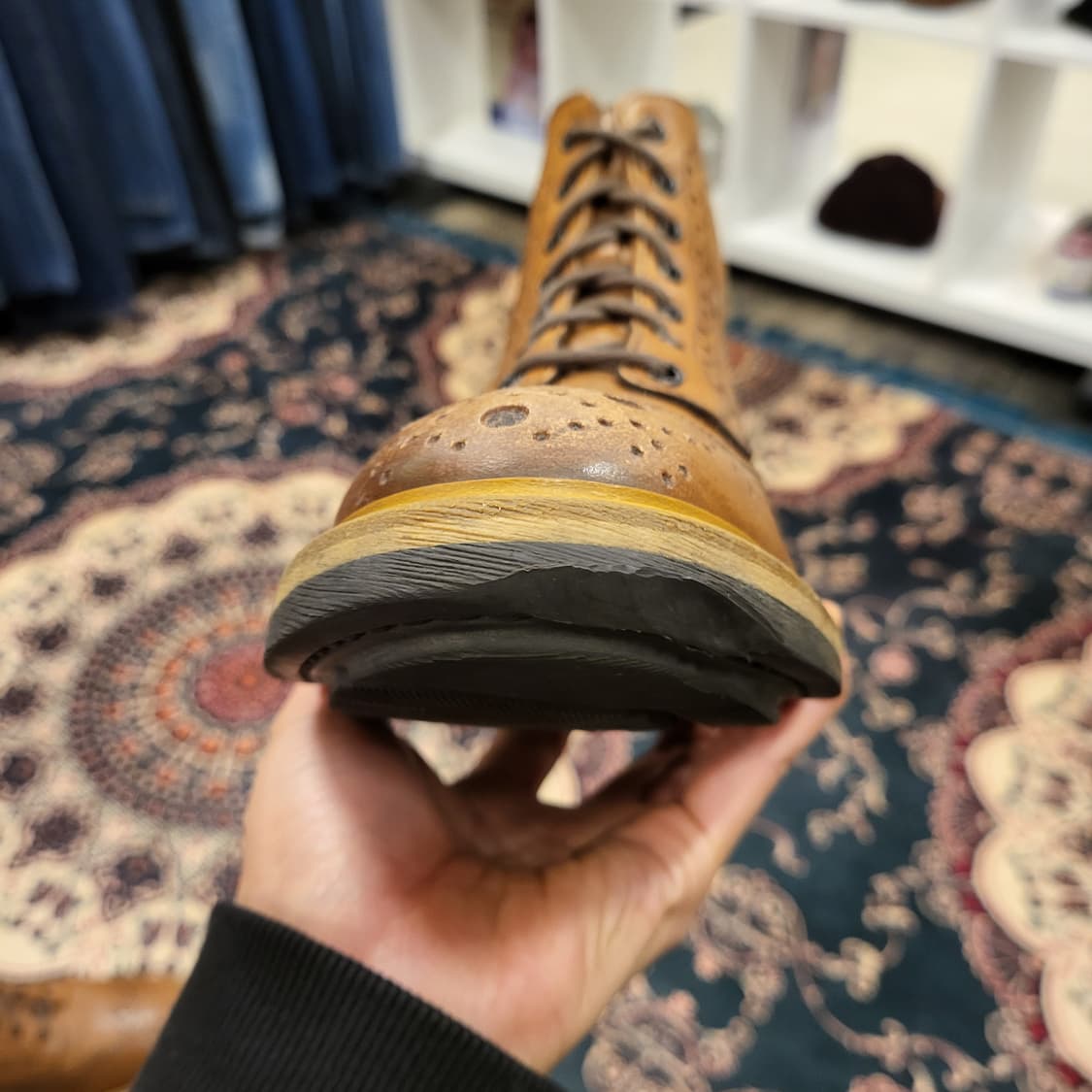 지안마크 모렐리 윙팁 워커 255m (EU40) 상품이미지6