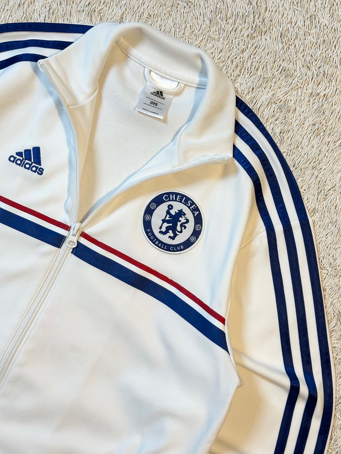 대장급) 아디다스 ADIDAS 첼시 트랙탑 져지 화이트 상품이미지2