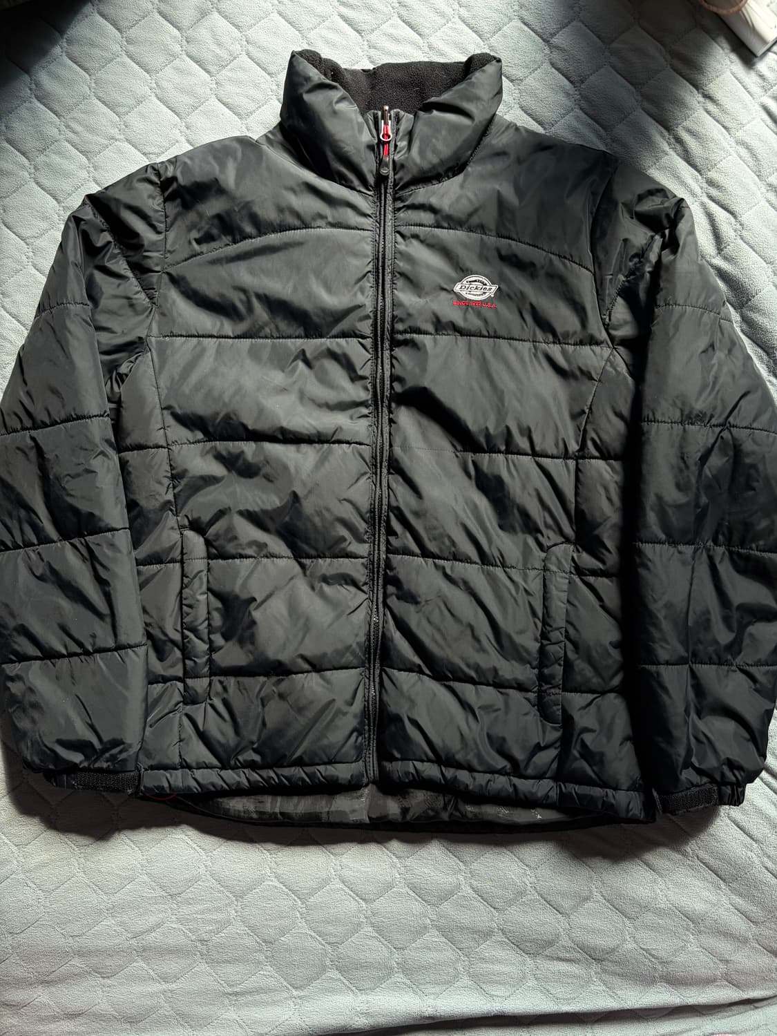 디키즈 블랙 경량패딩 상품이미지1