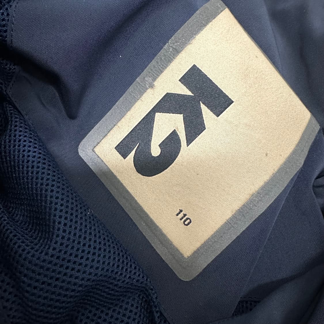 K2 케이투 바람막이 자켓 점퍼 네이비 110(2XL) 상품이미지7