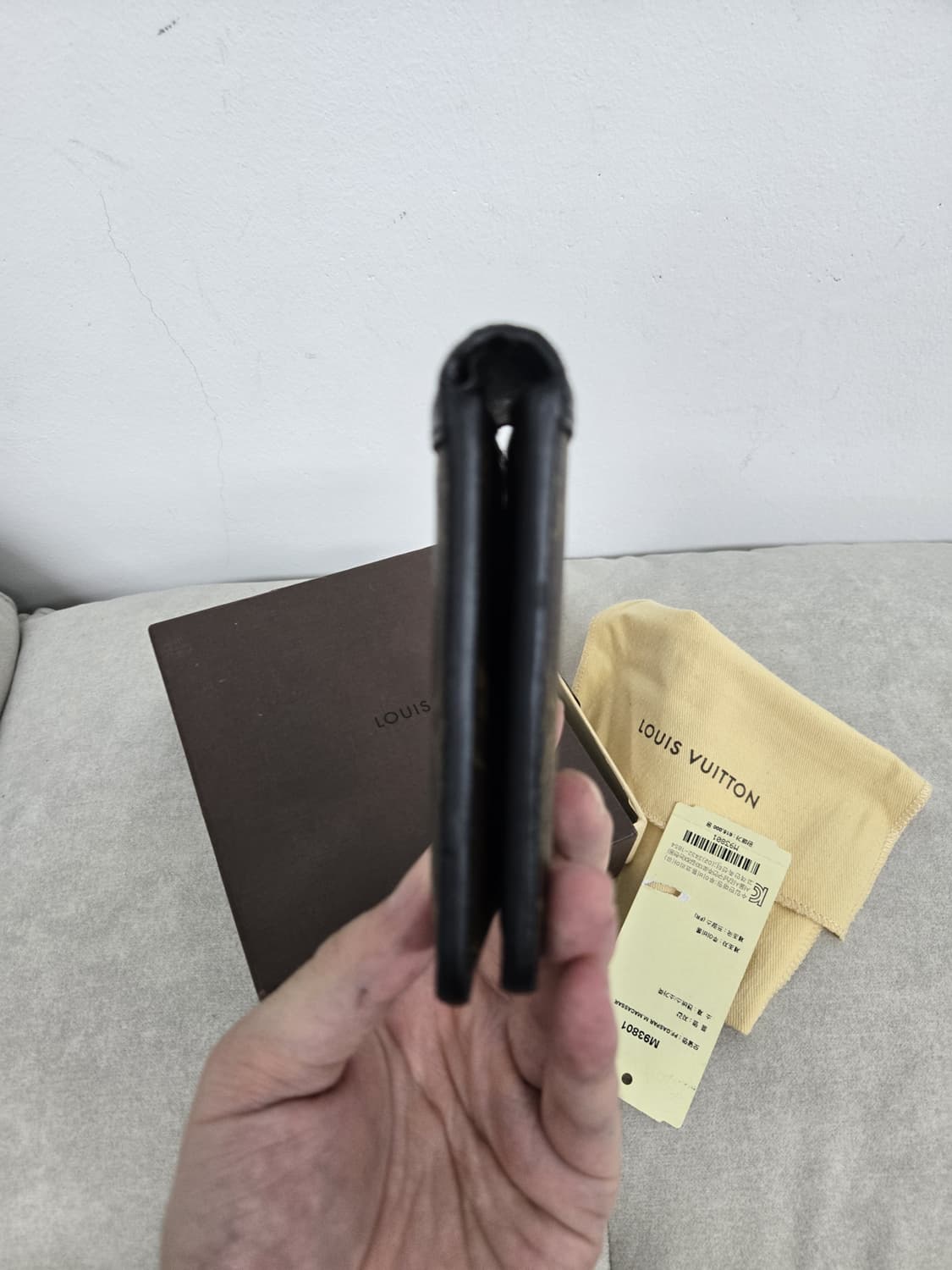 [보증서 A급]루이비통 마카사르 반지갑 상품이미지3