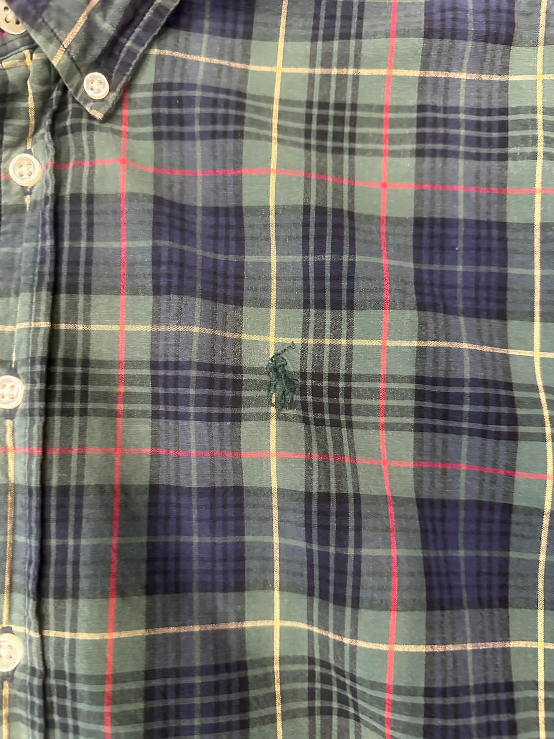 POLO 폴로 랄프로렌 체크셔츠 L(16/18) 상품이미지3